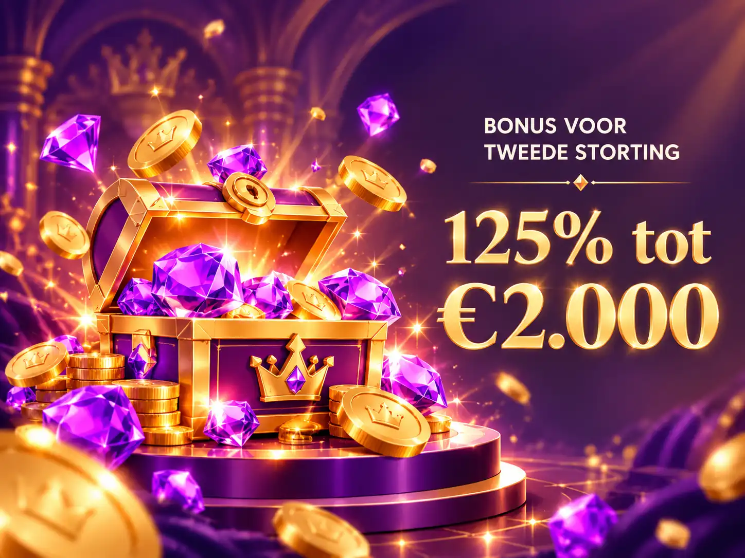 Tweede storting bonus roze grafiek