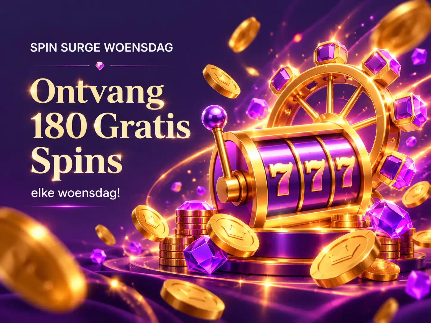Honderdtachtig gratis rotaties aankondiging